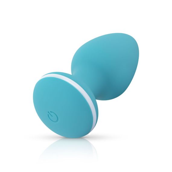 Анальна вібропробка Cala Azul - Blanca Vibrating anal plug | Зображення 2