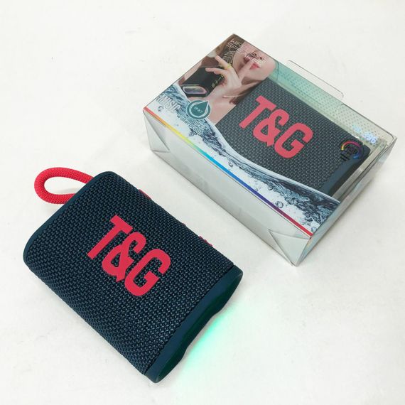 Колонка на акумуляторі зі світломузикою TG396, Bluetooth колонка для вулиці Портативна блютуз JZ-49