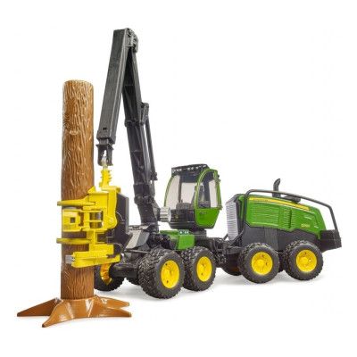 Спецтехника Bruder Харвестер John Deere 1270G с 1 бревном (02135) | Зображення 8