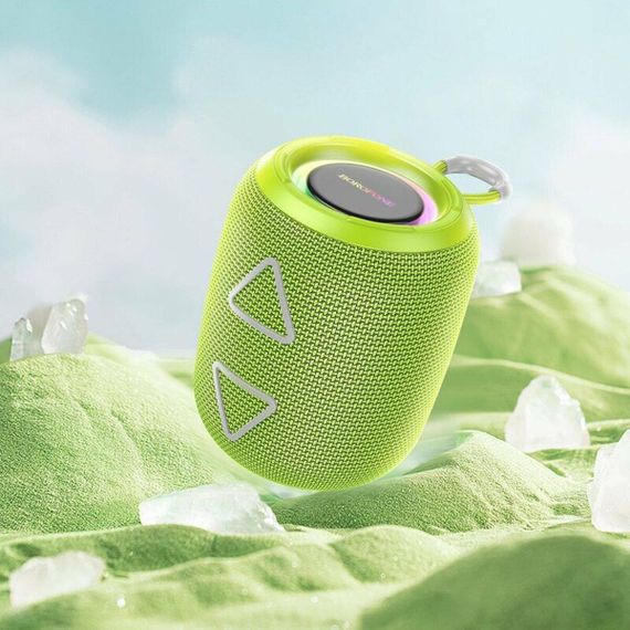 Портативна колонка BOROFONE BR36 Lucy sports BT speaker Green | Зображення 2