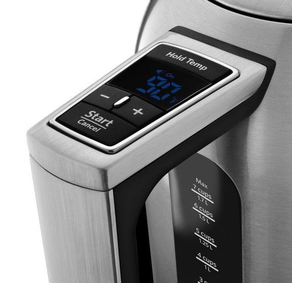 Електрочайник KitchenAid 5KEK1722EOB з нержавіючої сталі, колір чорний | Зображення 1