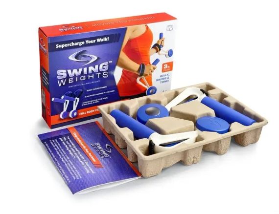 Гантелі обважнювачі для спортивної ходьби та фітнесу Swing Weights | Зображення 4