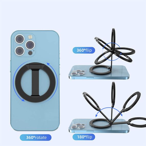 Підставка магнітна MagSafe for Apple FY71-D Black | Зображення 1