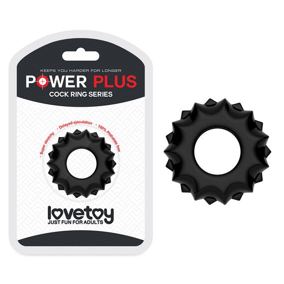 Ерекційне кільце - Power Plus Cockring 1 Black sexstyle