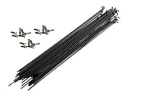 Спица велосипедная   (L-229mm, 14G)   (144шт) (черные)   OEM