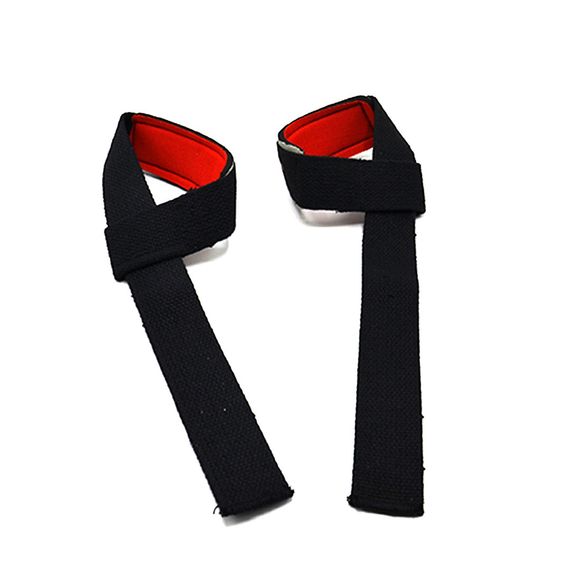 Лямки для тяги MadMax MFA-267 PWR Straps Black/Grey/Red | Зображення 2