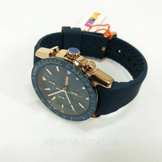 Годинники наручні чоловічі стильні модні красиві, Круті чоловічі годинники сучасні EB-72 | Зображення 5