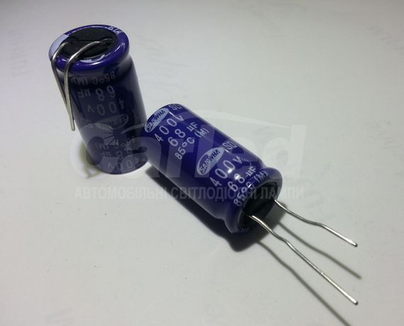 68mkf - 400v  SD 16*31  SAMWHA, 85°C конденсатор електролітичний | Зображення 1
