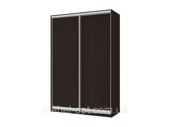 Шкаф купе Сити Лайт Doros Венге 2 ДСП 150х60х225 (240107)