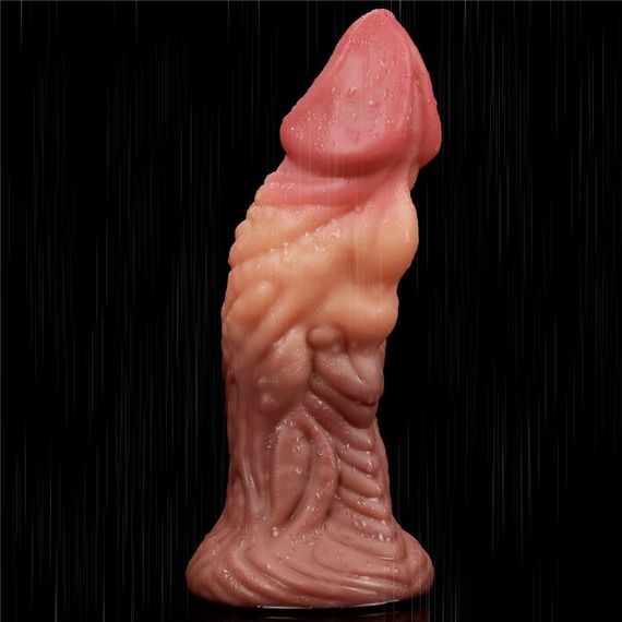 Фалоімітатор 7.0'' Dual layered Platinum Silicone Plug Sex Aura | Зображення 7