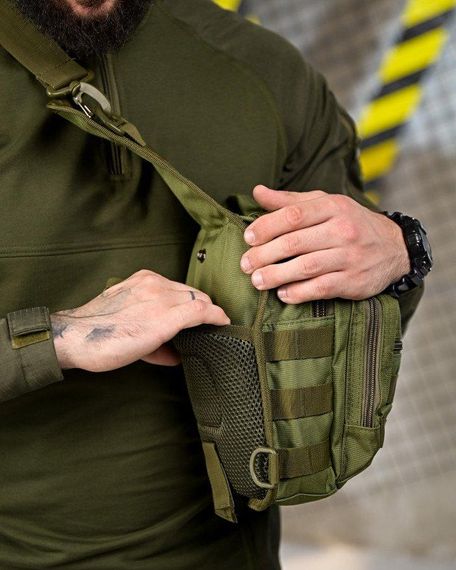 Тактична сумка нагрудна laser oliva ПП4627 | Зображення 3