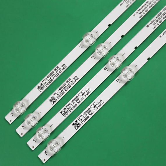 LED підсвітка TV 55" RF-AZ550043SE30-1001 A1 7700-655000-D620 55D3B10CX102512 4шт. | Зображення 1