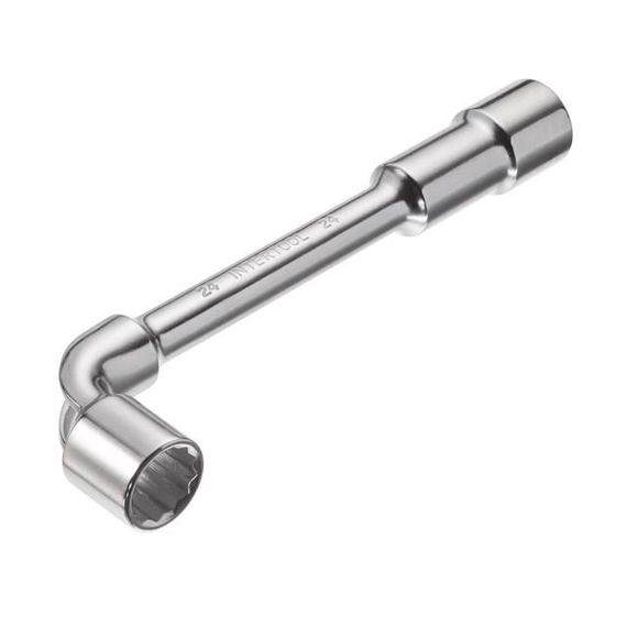 Ключ торцевий з отвором L-подібний 24 мм INTERTOOL HT-1624 | Зображення 1