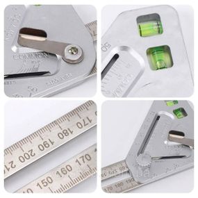 Метрический угольник для столяров TV One качественный SI-34