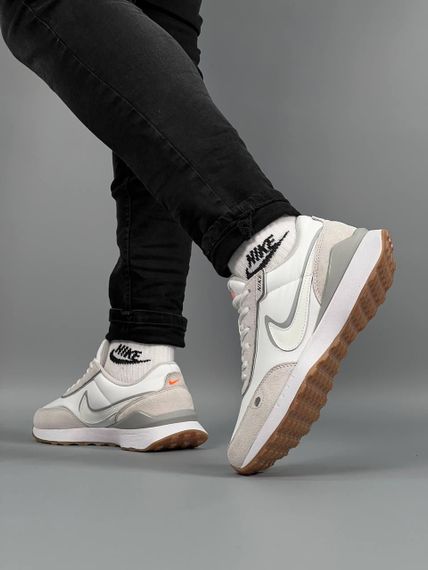 Мужские кроссовки N-ike Waffle White Gray 45 28.5 | Зображення 3