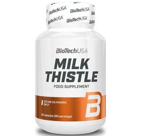 Натуральная добавка для спорта BioTechUSA Milk Thistle 60 Caps
