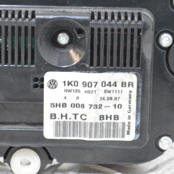 Блок управління клімат контролем Volkswagen Golf V 2003-2010 Панель пічки кондиціонера Фольксваген 1K0907044BR | Зображення 4