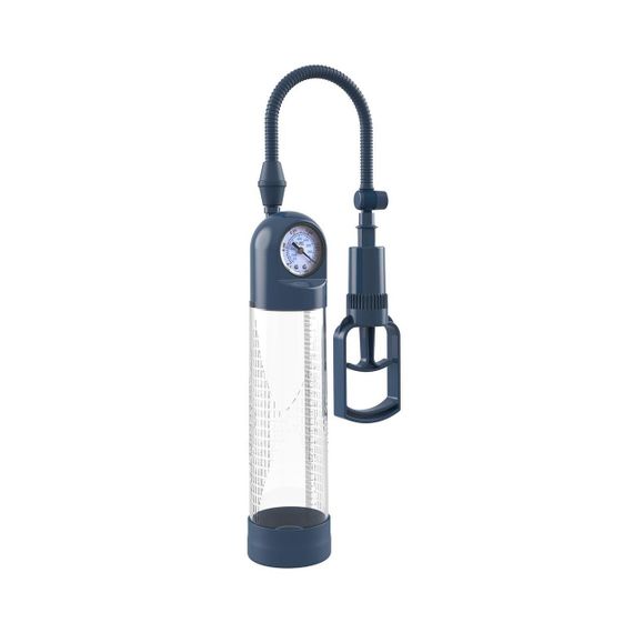 Вакуумна помпа для пеніса Boners Penispump With Pressure Gauge Sex Aura | Зображення 1