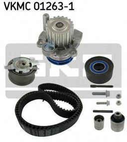 Комплект ременя ГРМ з водяним насосом VW TIGUAN (5N) 2.0 TDI (Вир-во SKF) SKF VKMC012631 на AUDI A3 (8P1)