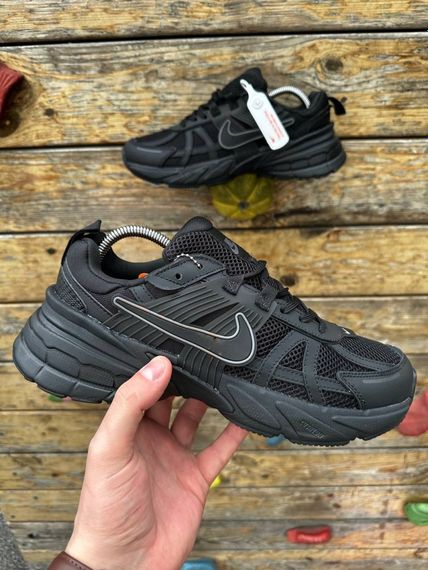 Кросівки Nike V2K Run (Ліцензія) all black | Зображення 7