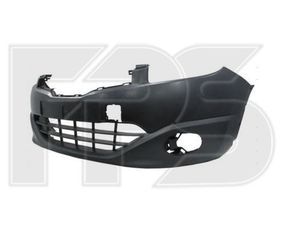 Передний бампер Nissan Qashqai '10-14 без отв. омывателя, грунт (FPS) 62022BR10H