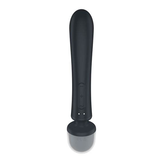 Вібратор-кролик з вібромасажером Satisfyer Triple Lover Grey, 3 мотори | Зображення 2