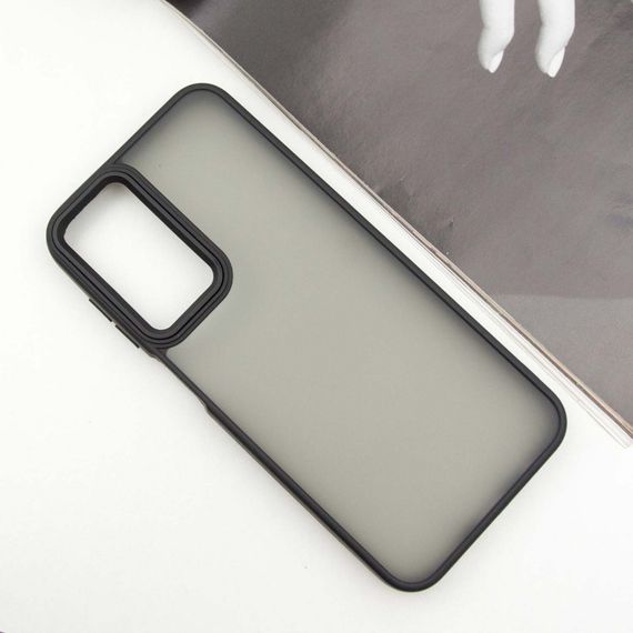 Чехол TPU+PC Lyon Frosted для Samsung Galaxy A05s Black | Зображення 1