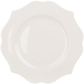 Набір 6 обідніх тарілок Harmony Ø22см, біла порцеляна