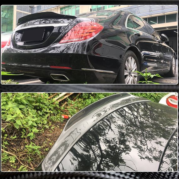 Спойлер V5 (Карбон) для Mercedes S-сlass W222 2013-2020 гг | Зображення 2