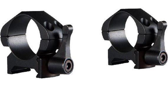 Кільця швидкознімні Hawke Precision Steel. d - 25.4 мм Low. Weaver/Picatinny