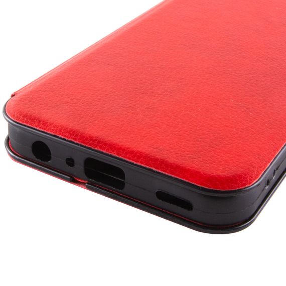 Шкіряний чохол-книжка Belora для Motorola Edge 70 Fusion / 70 Fusion+ Red | Зображення 5