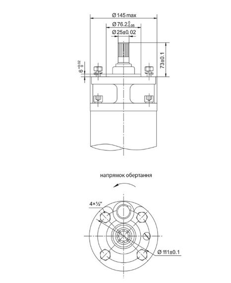 Насос відцентровий свердловинний DONGYIN 6SP30-22 380В 22кВт H 250(168)м Q 700(500)л/хв Ø145мм +пульт (з 3х частин) (7777333) | Зображення 3