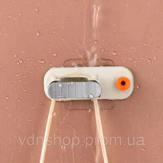 Настінний тримач для швабр регульований нековзний | Зображення 4