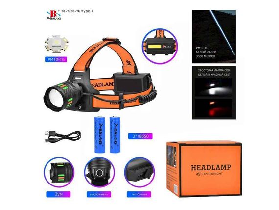 Ліхтар налобний з функцією zoom XPRO PLD-903-TG (47285-903_209) | Зображення 3