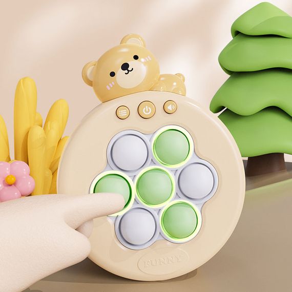 Портативна гра Pop-it Speed Push Game Ver.6 Bear | Зображення 3