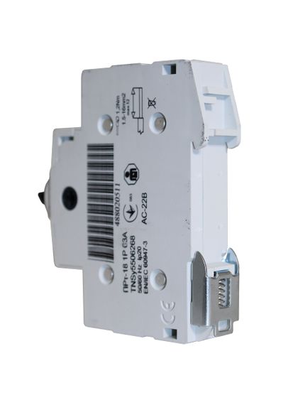 Переключатель-разъединитель ПРт-18 "1-0-2" 1Р 63А Ny95506268 | Зображення 2