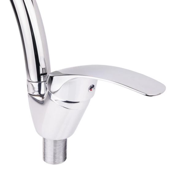 Смеситель для кухни Lidz Mars 008F (k40) LDMAR008FCRM34858 Chrome | Зображення 2