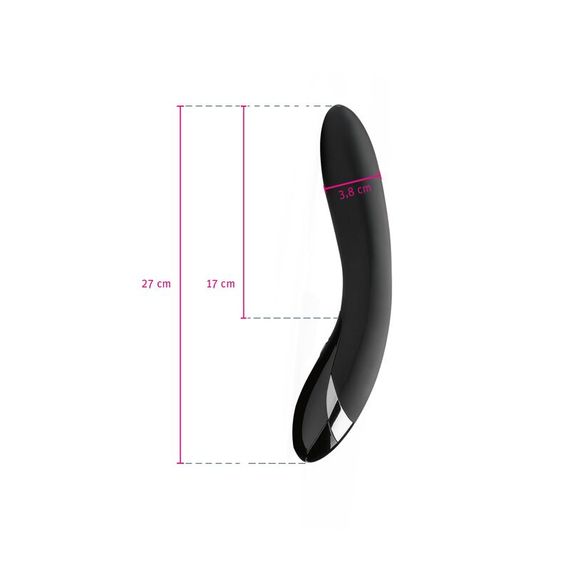 Вібратор з електростимуляцією Mystim Electric Eric eStim Black, міостимулятор | Зображення 4