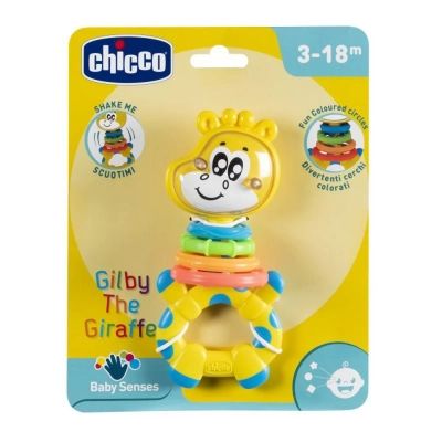 Прорезыватель Chicco брязкальце Жирафа (10053.00) | Зображення 2