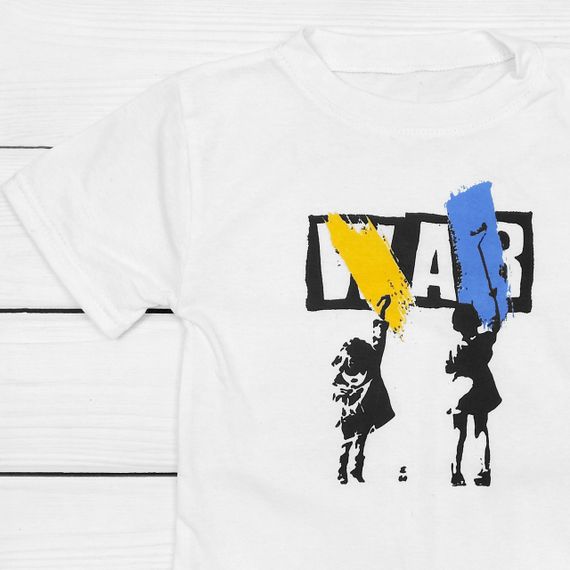 Футболка для мальчика No WAR | Зображення 1