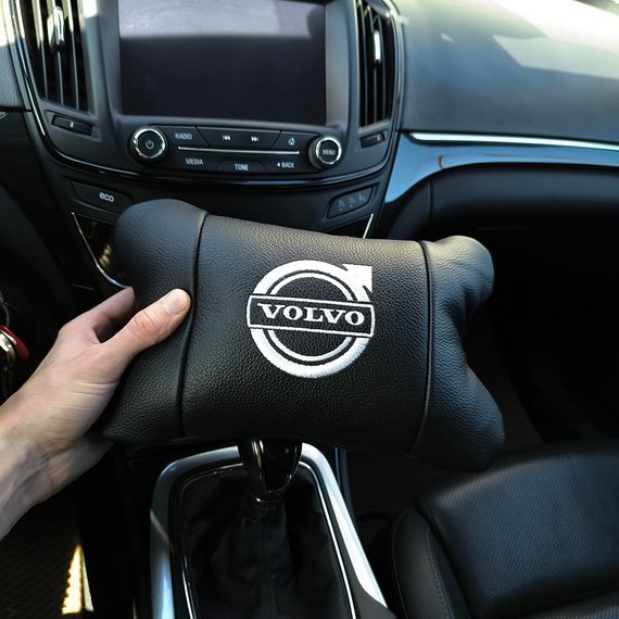 Подушка для машини під шию Volvo Вольво, Комфортна подушка підголівник для автомобіля SN-82 | Зображення 2