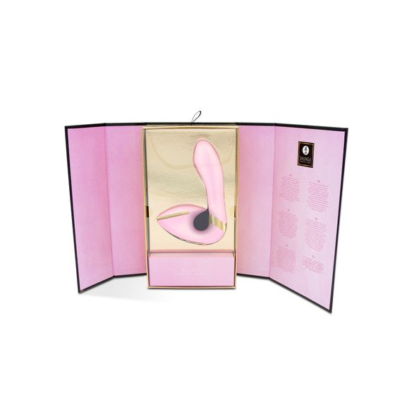Вагінально-кліторальний вібратор Shunga Soyo Light Pink | Зображення 4