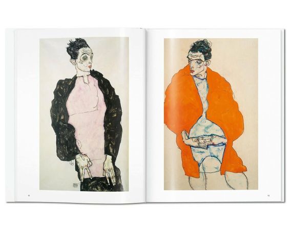 Книги про великих художників Егон Шіле Schiele - Taschen живопис книги з історії мистецтва | Зображення 5