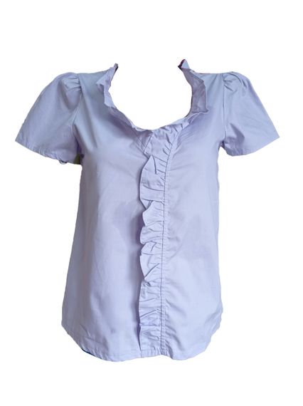 Блуза з коротким рукавом М&M голубий розмір S (213843)