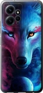 Чохол на Xiaomi Redmi Note 12 4G Арт-вовк із силікону FCh_047646