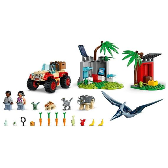 Конструктор LEGO Jurassic World Центр порятунку малюків динозаврів (76963) | Зображення 3