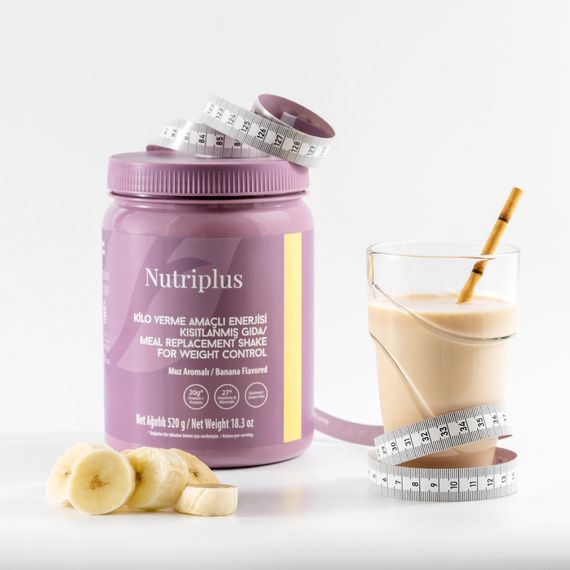 Коктейль для контролю ваги Farmasi зі смаком банану Nutriplus 520 г | Зображення 8