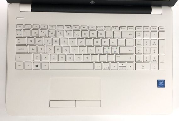 Ноутбук HP 15-bs030no / 15.6" (1920x1080) TN / Intel Pentium N3710 (4 ядра по 1.6 - 2.56) / 8 GB DDR3 / 128 GB SSD / Intel HD Graphics / WebCam / Win 10 Home б/у | Зображення 7