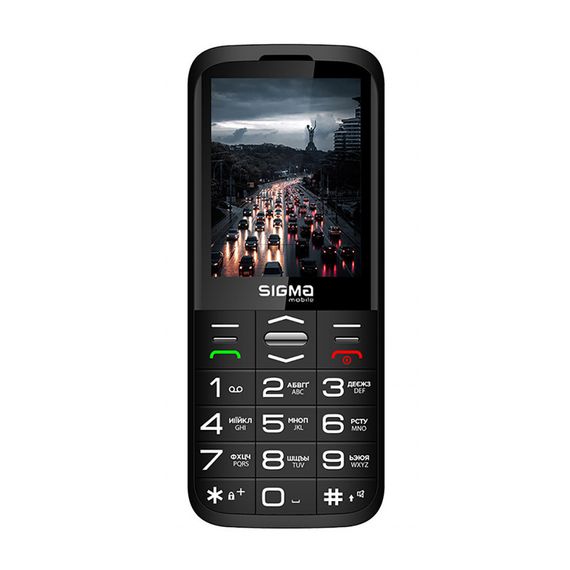 Мобільний телефон Sigma Comfort 50 Grace Type-C Black (4827798121818) | Зображення 1