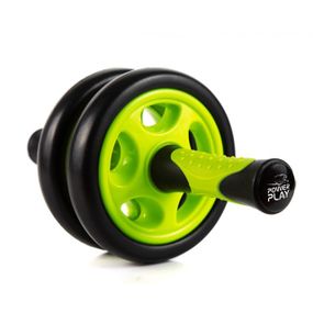 Колесо для преса подвійне Паверплей 4327 Dual-Core Ab Wheel  Чорно-червоне